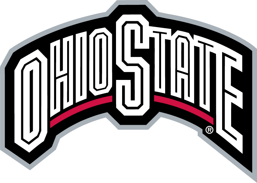 Ohio State Buckeyes 2003-2012 Wordmark Logo diy DTF decal sticker